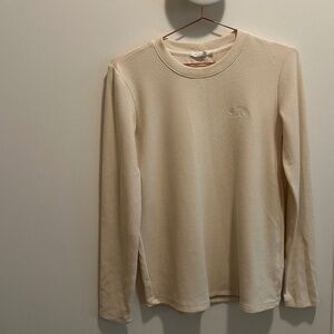 THE UPSIDE Long Sleeve Cream Top